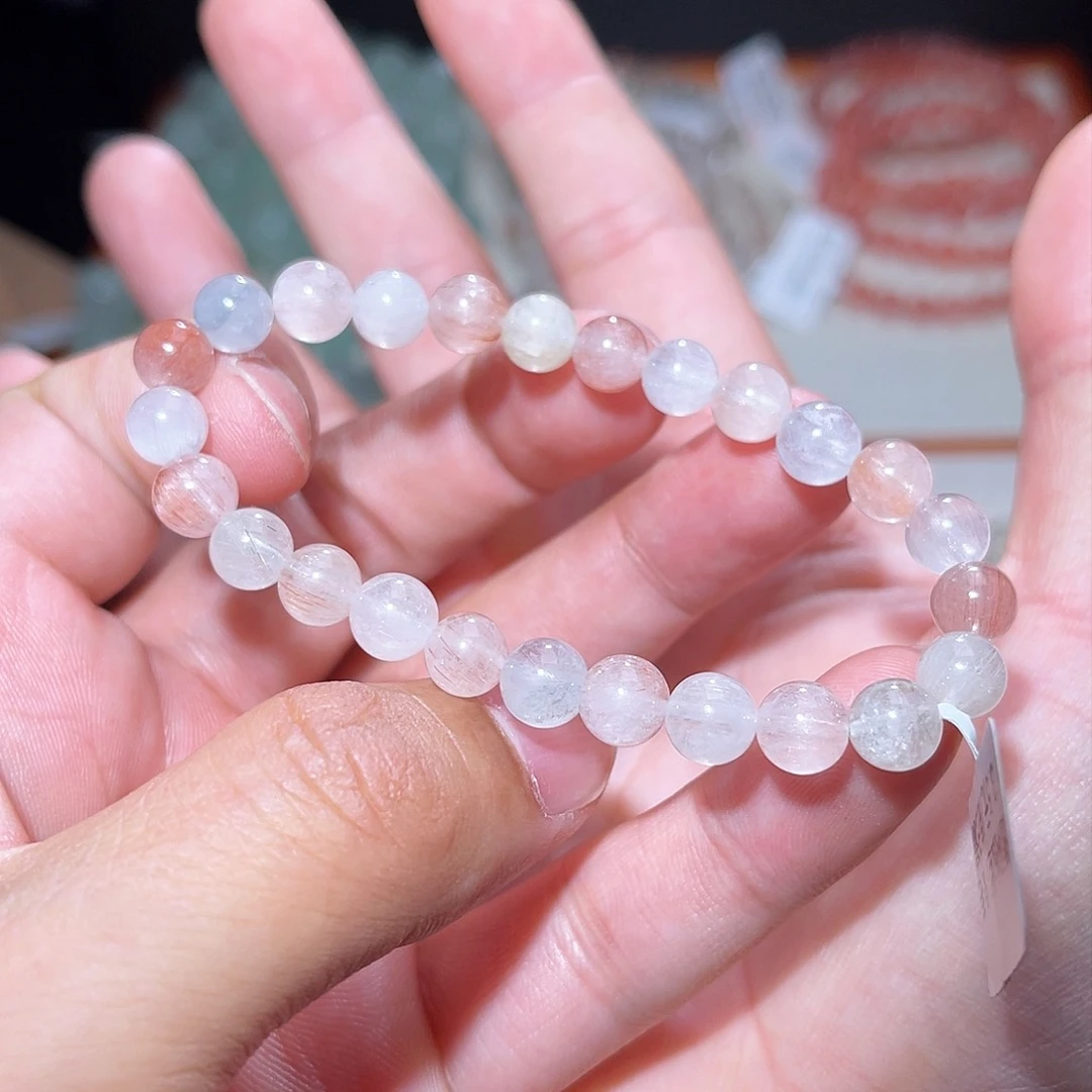 水晶手链未镶嵌263号主图手串  7+