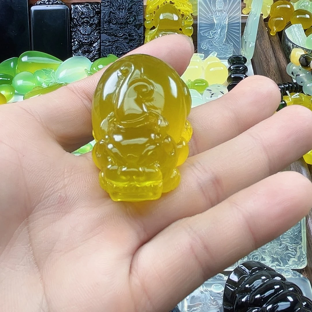 夜***天岫玉未镶嵌吊坠(不含链)