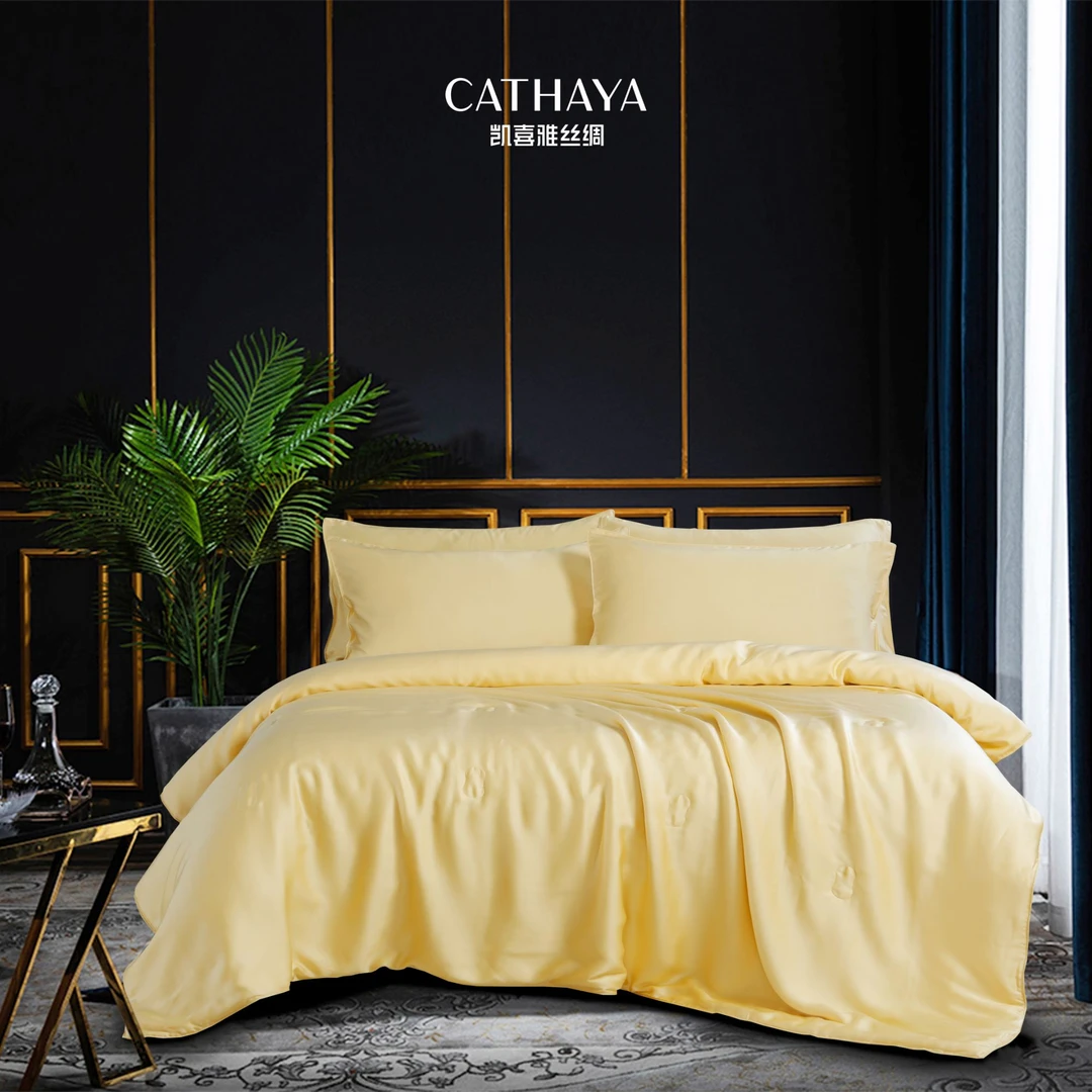 CATHAYA/凯喜雅黄金茧夏凉被HJH10048（200g）/HJH10049（300g）