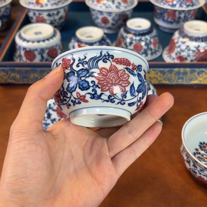摆件景德镇茶器百宝箱