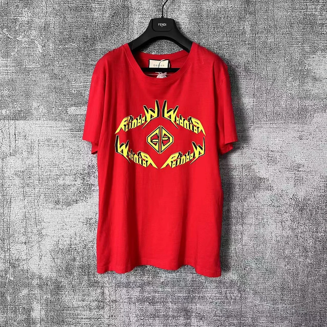 99新 GUCCI/古驰 印花短袖/M码/41966