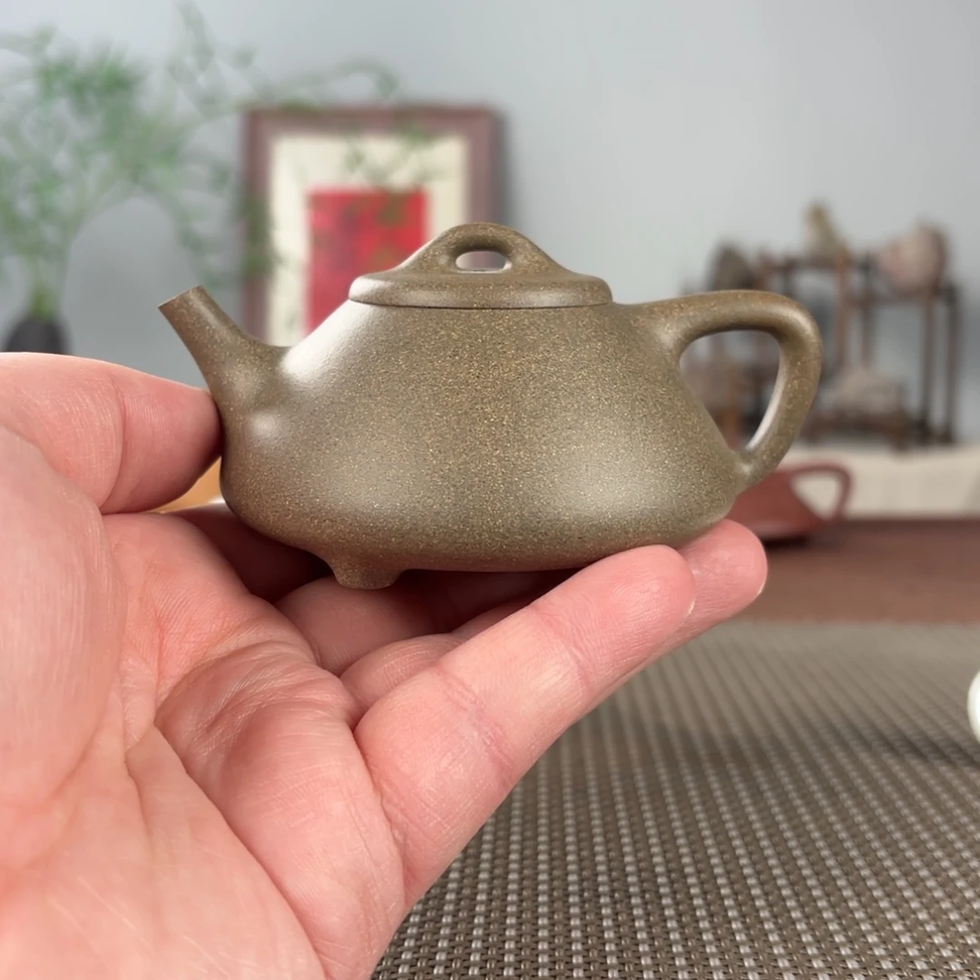 紫砂茶壶黄龙山原矿紫砂壶135