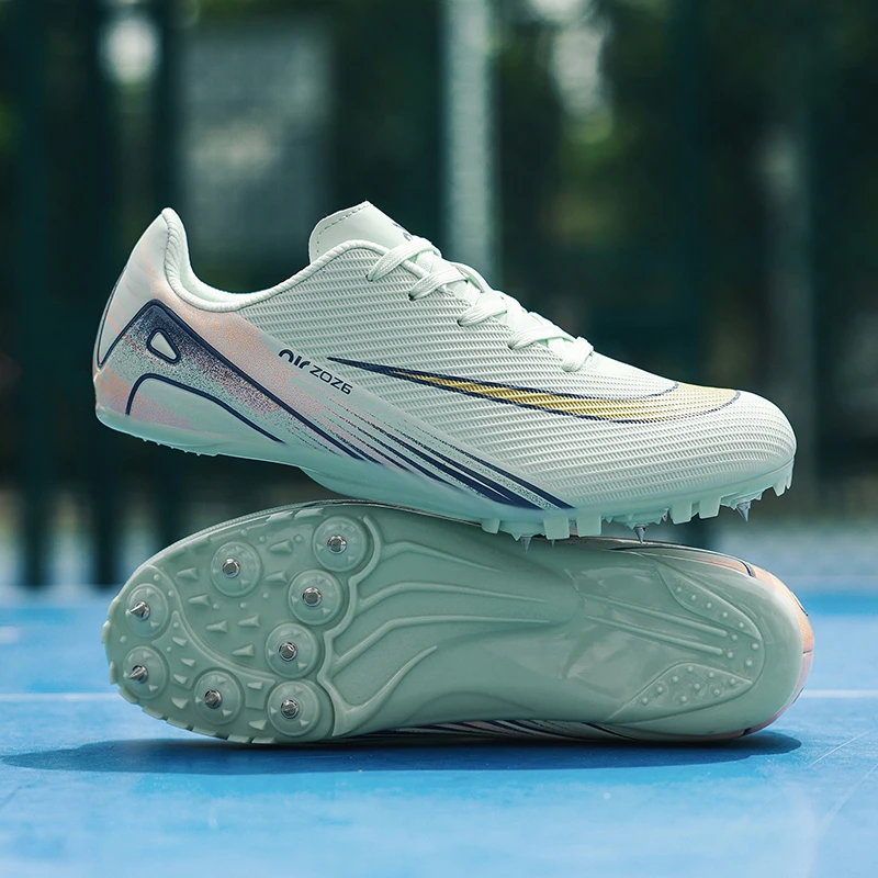 钉鞋田径短跑训练鞋男女中长跑步跳远钉鞋中考体考比赛训练专用鞋