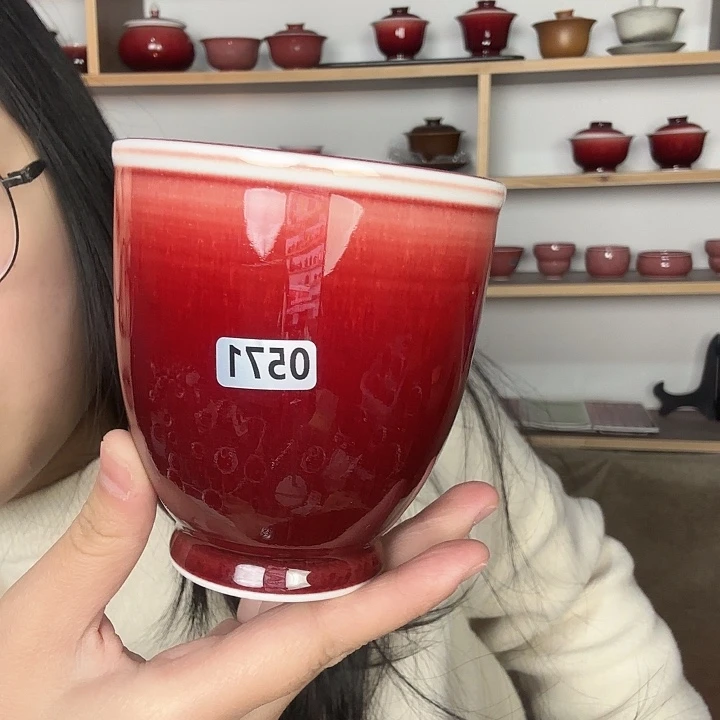 瓷片景德镇郎红陶瓷