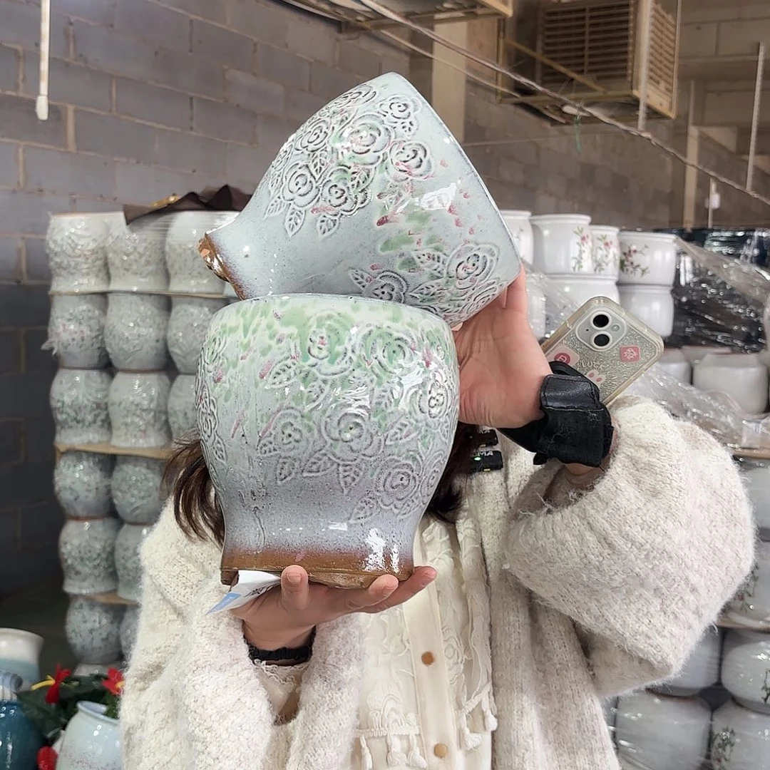 正品两个高20/18红陶