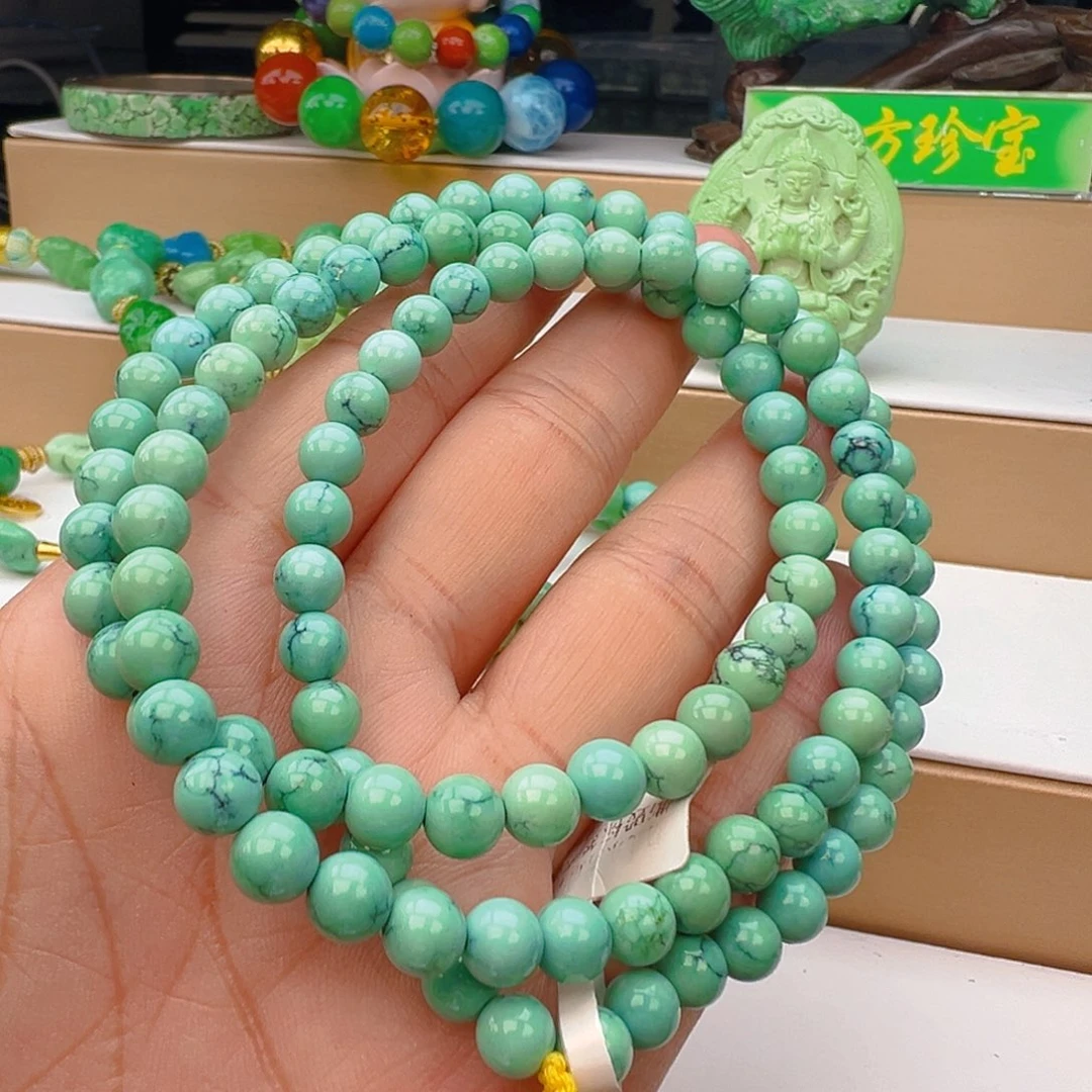 未镶嵌绿松石项链