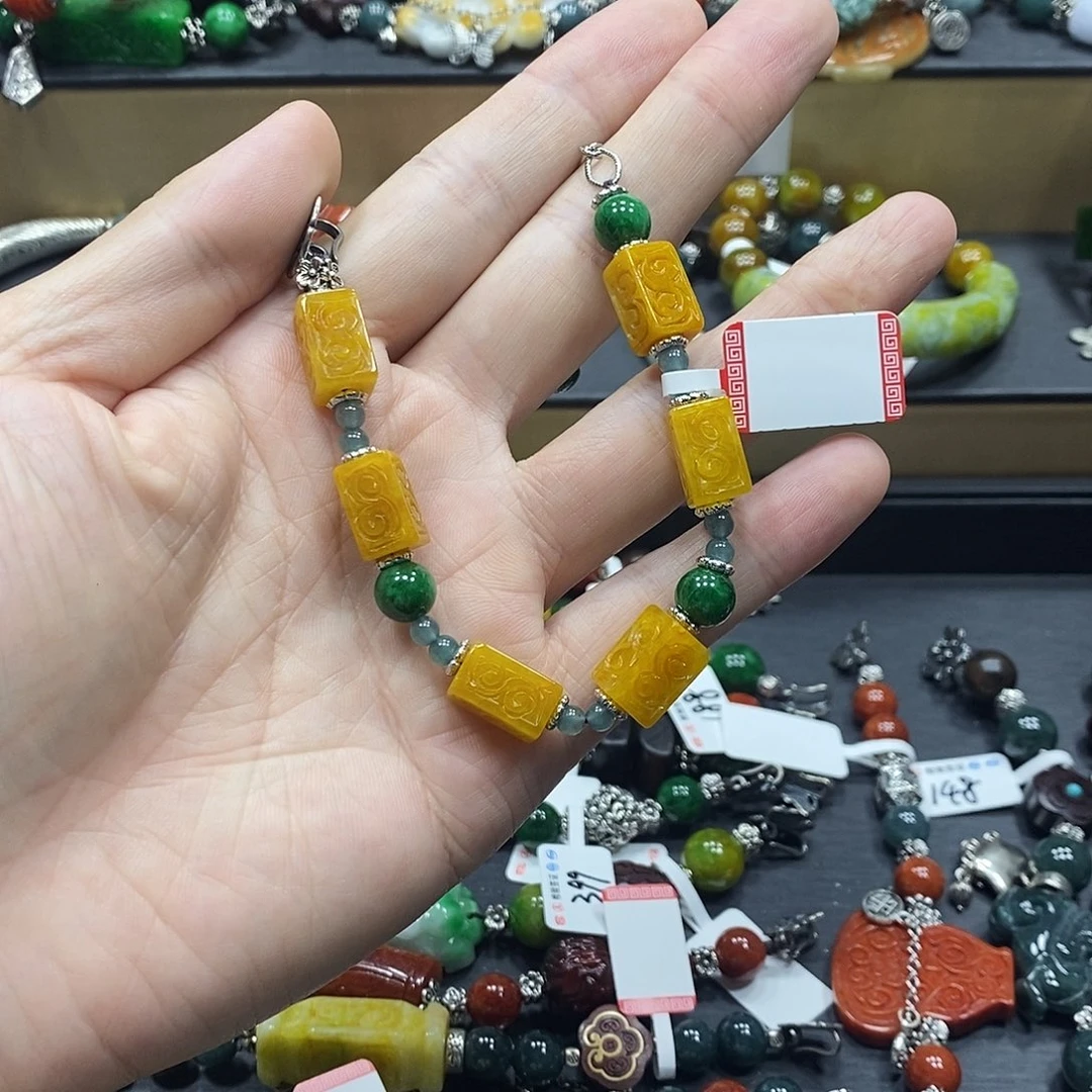 未镶嵌手链翡翠手链