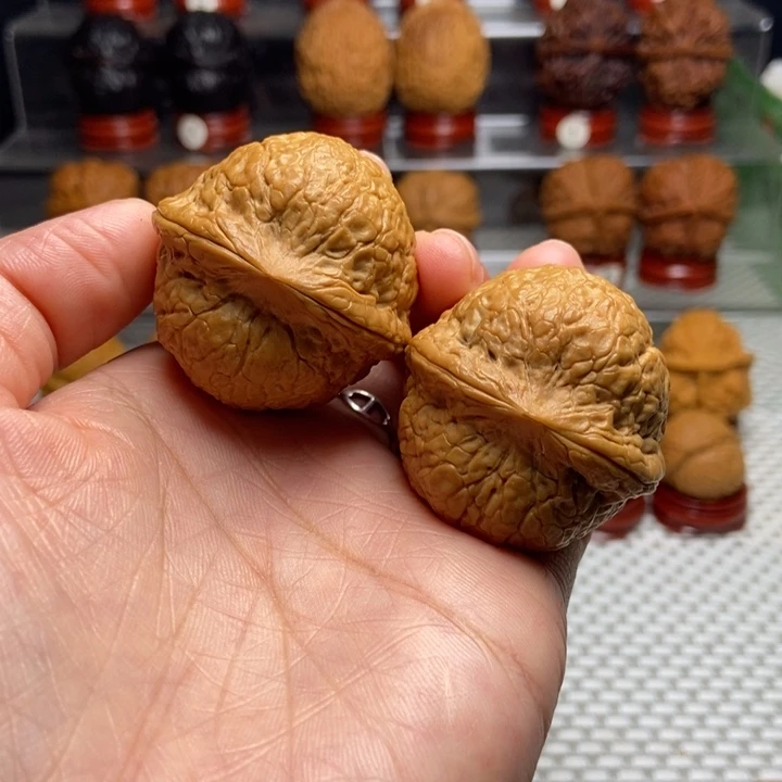 把件文玩核桃7虎头