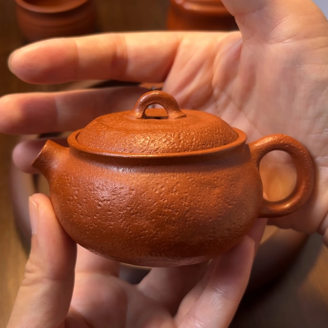 潴***陽茶壶紫砂宜兴紫砂壶半手工制作