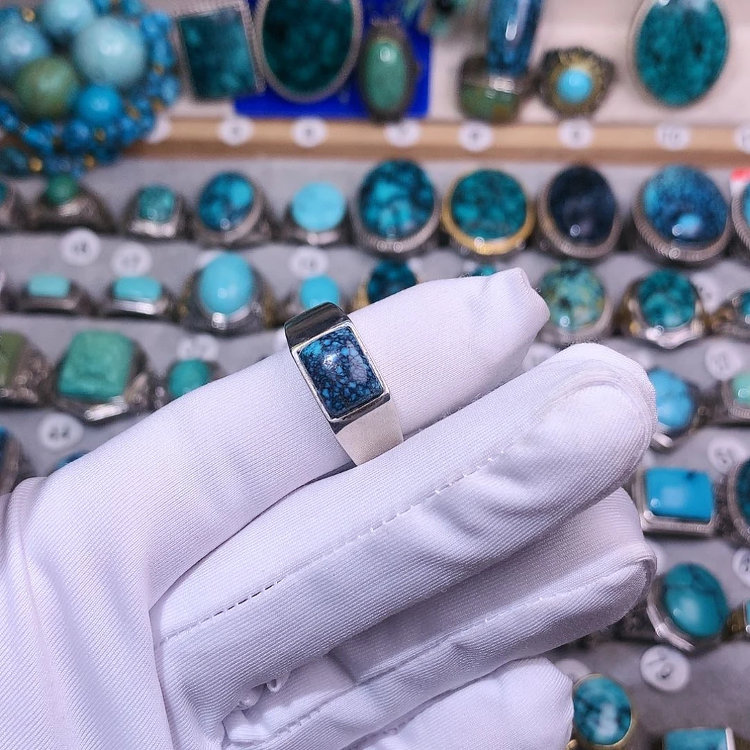 绿松石挂件未镶嵌小***号