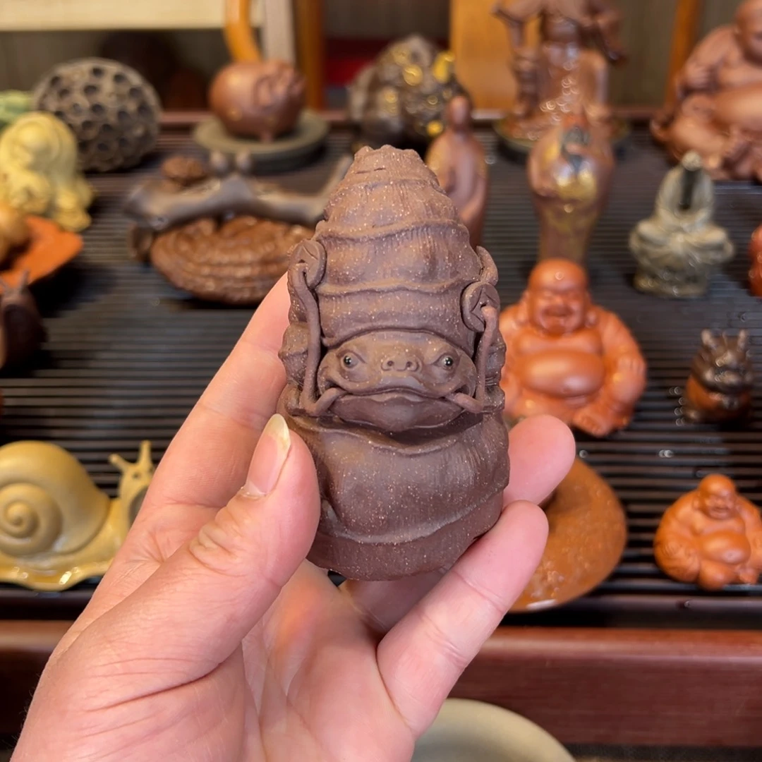 紫砂茶宠大***云紫砂茶宠