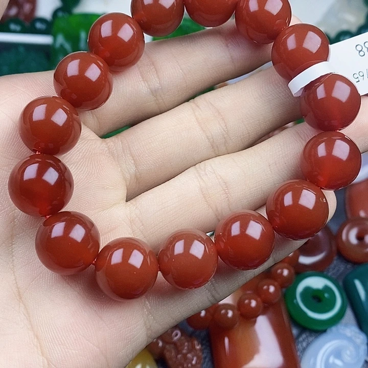 玛瑙/玉髓手链未镶嵌梦*