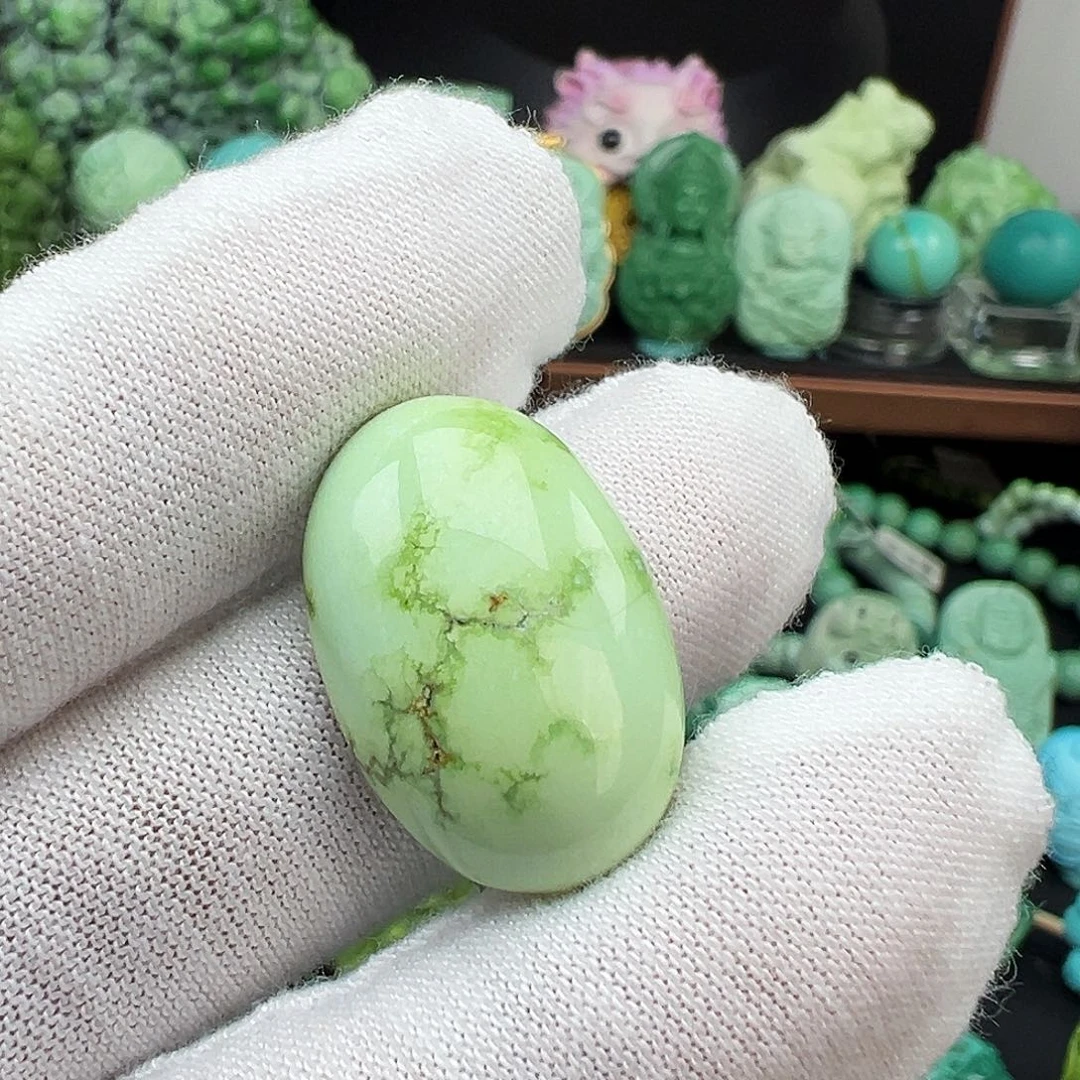 绿松石未镶嵌绿松石主播璐璐