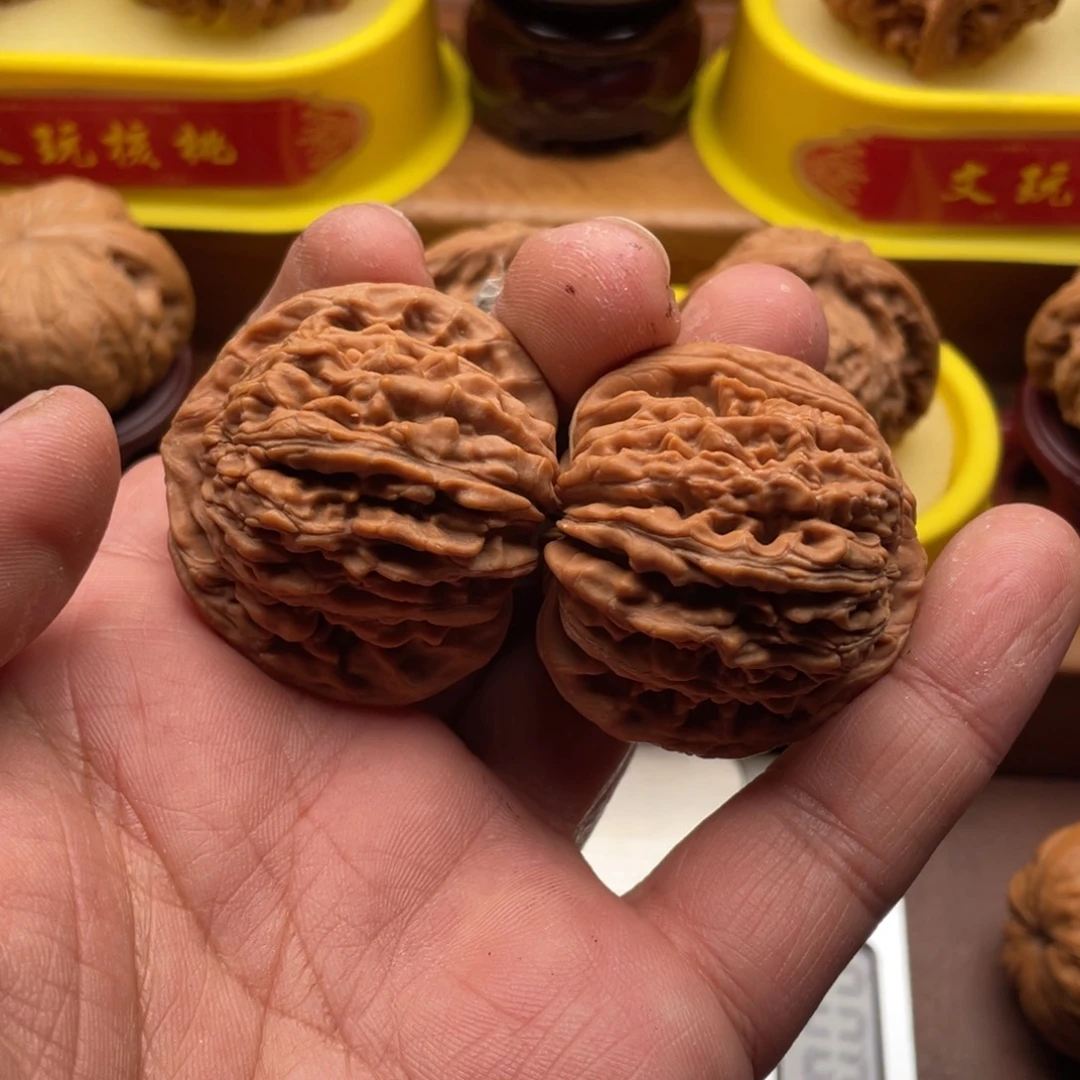 鸿***源吊坠文玩核桃41四座楼