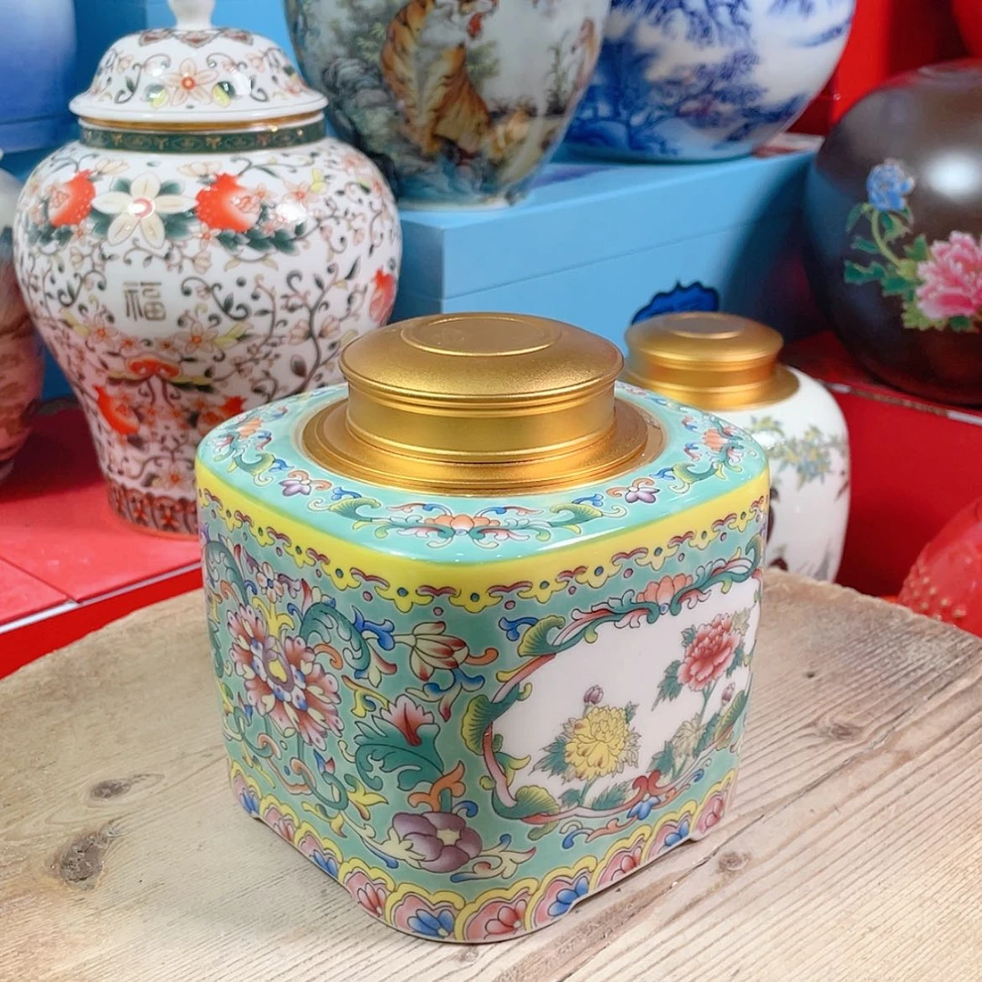 【闪购商品】罐陶瓷茶叶罐密封罐