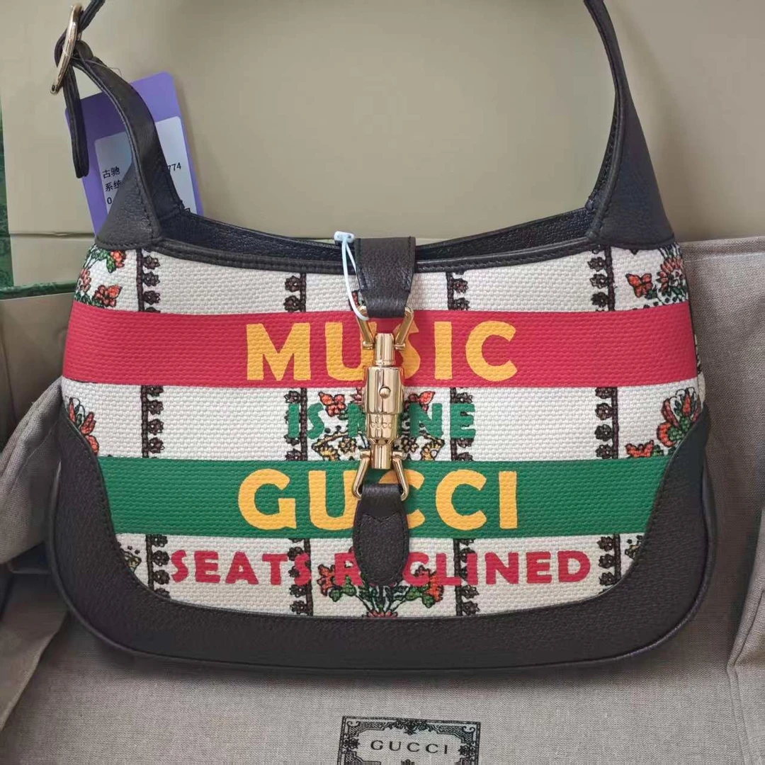 99新 GUCCI/古驰 印花单肩包 1677 7740