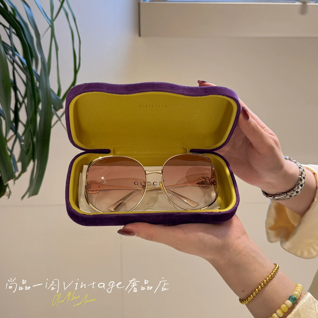 95新 GUCCI/古驰 尚品一阁/腮红太阳镜