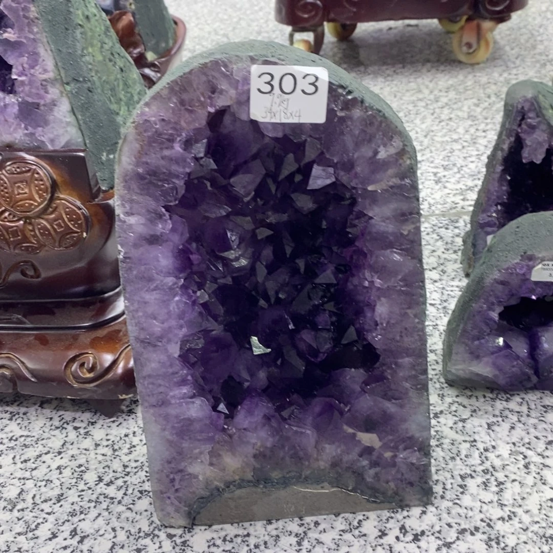 未镶嵌珠宝半成品紫晶303
