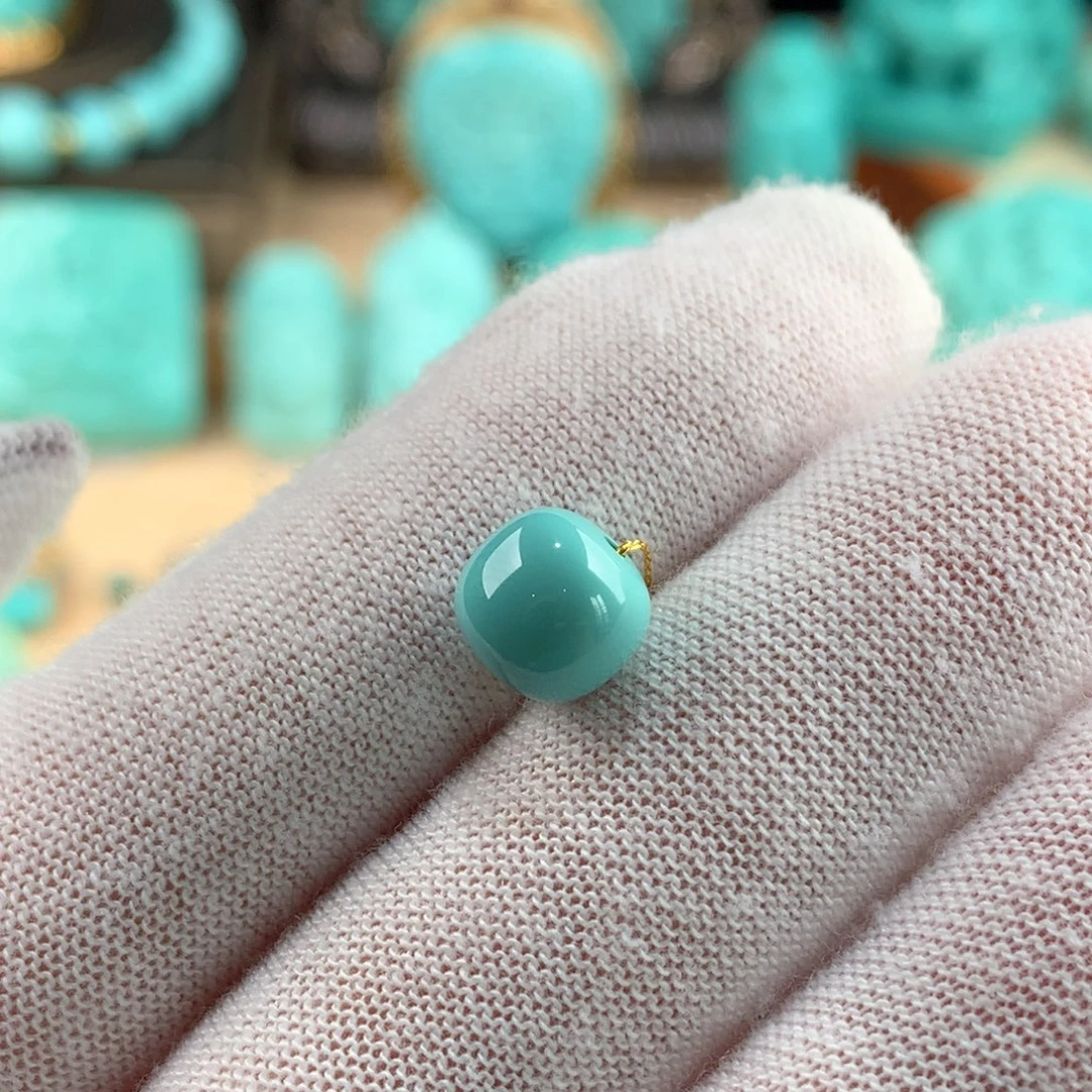 绿松石未镶嵌老型卡8.5