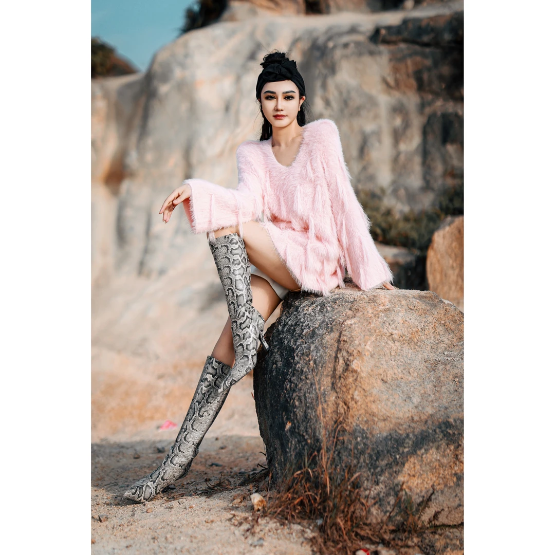 【星姐推荐】星原创高级定制「冰莓冰萃」设计师小众轻奢名媛毛衣上衣