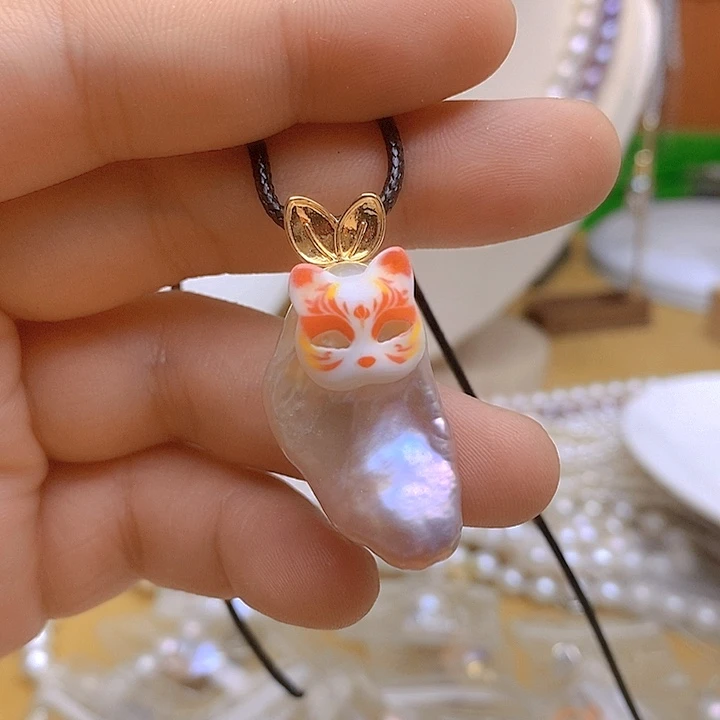 淡水珍珠未镶嵌颈饰