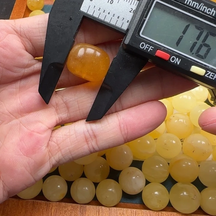 蜜蜡未镶嵌珠宝奇石天然56