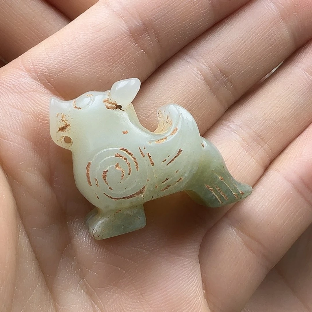 和田玉（糖玉）未镶嵌挂件