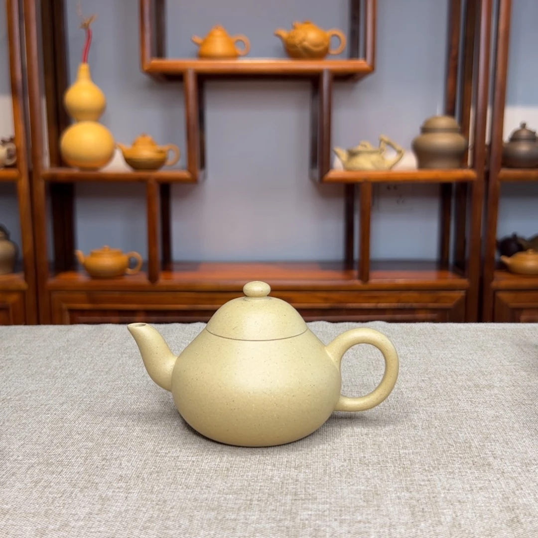 茶壶紫砂和***?梨皮梨形壶