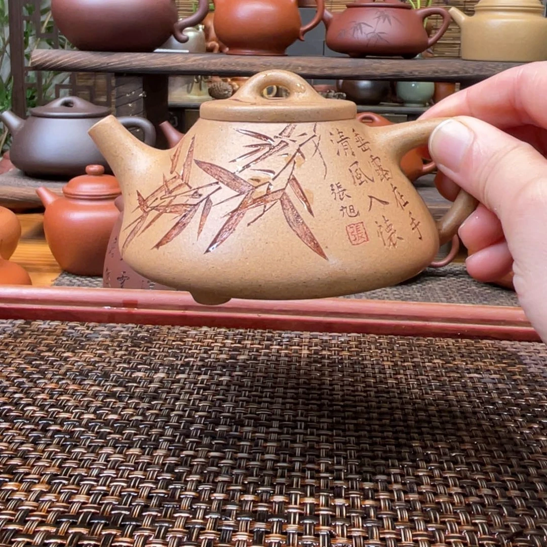 茶壶紫砂宜兴原矿紫砂手工制200