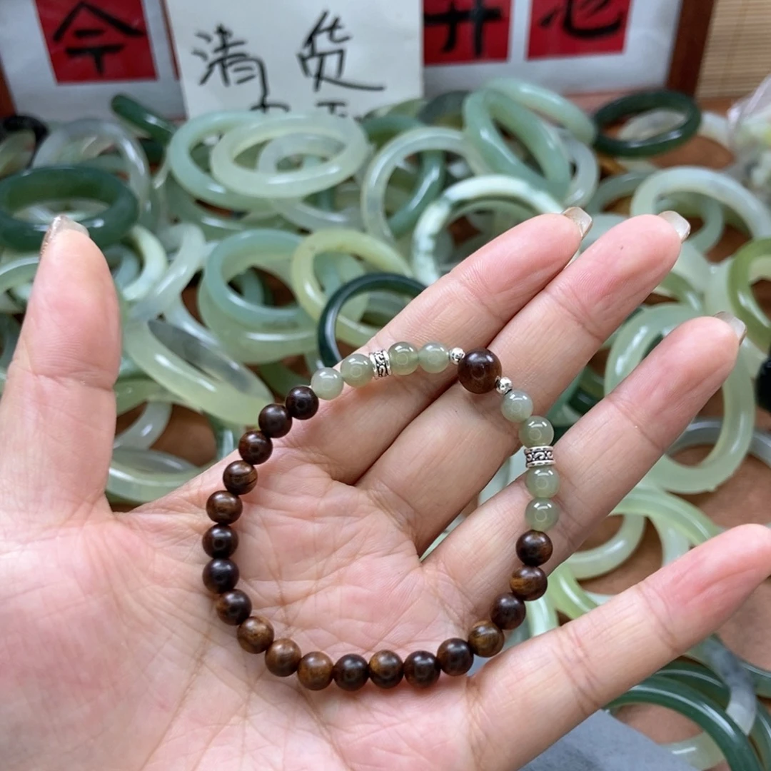 和田玉手镯手镯未镶嵌