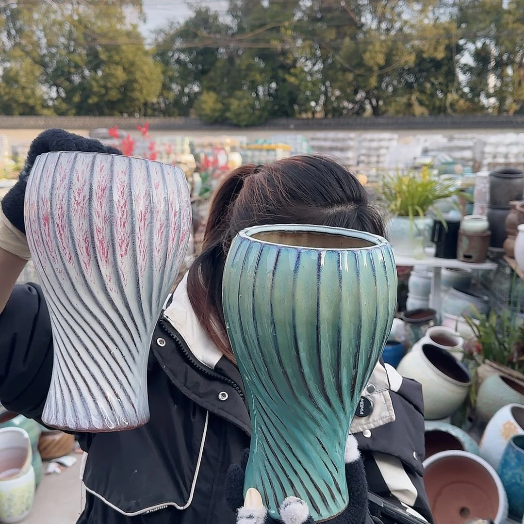 王嫂花盆1223-356高25口14