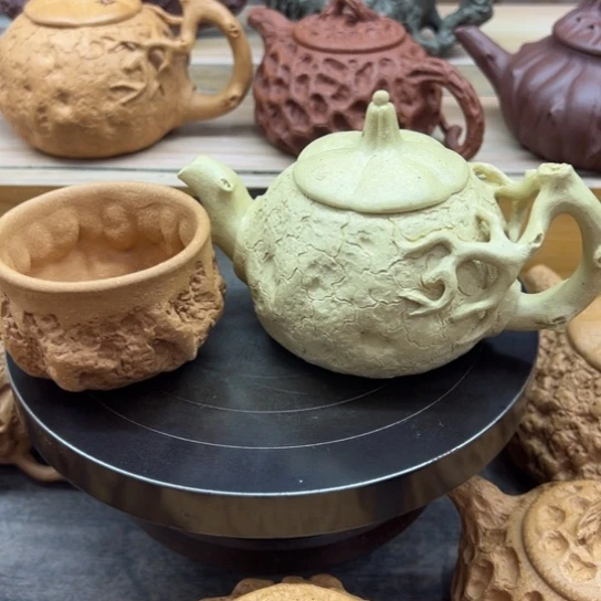 茶壶紫砂全手工制作