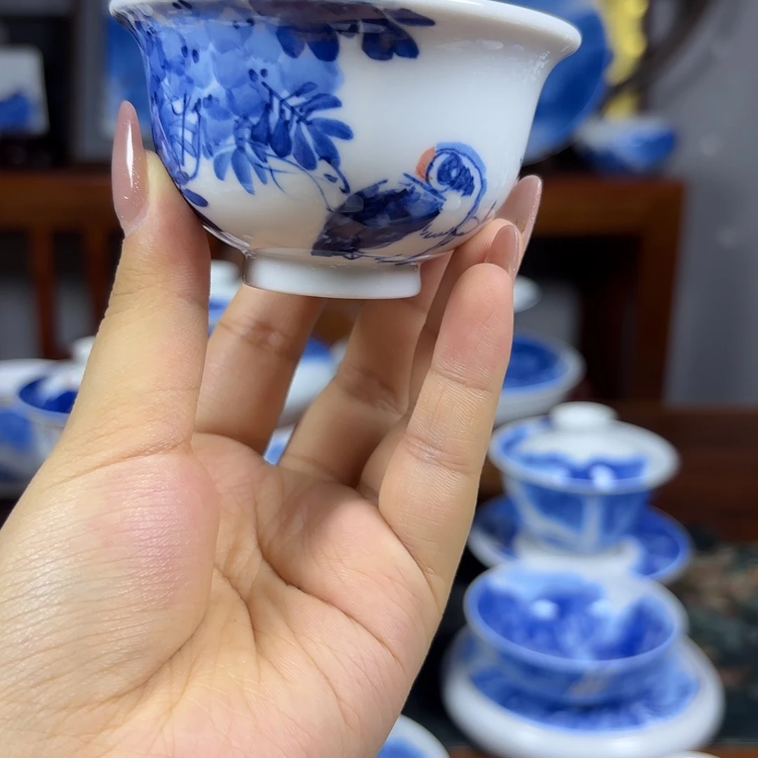 国一王老师手绘紫藤花