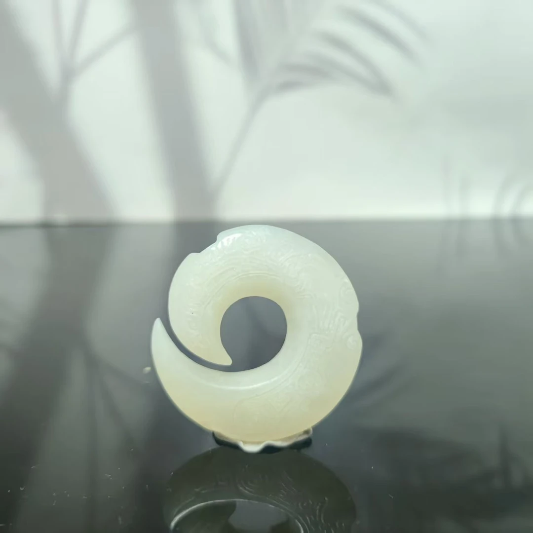 Z和田玉时来运转吊坠0393