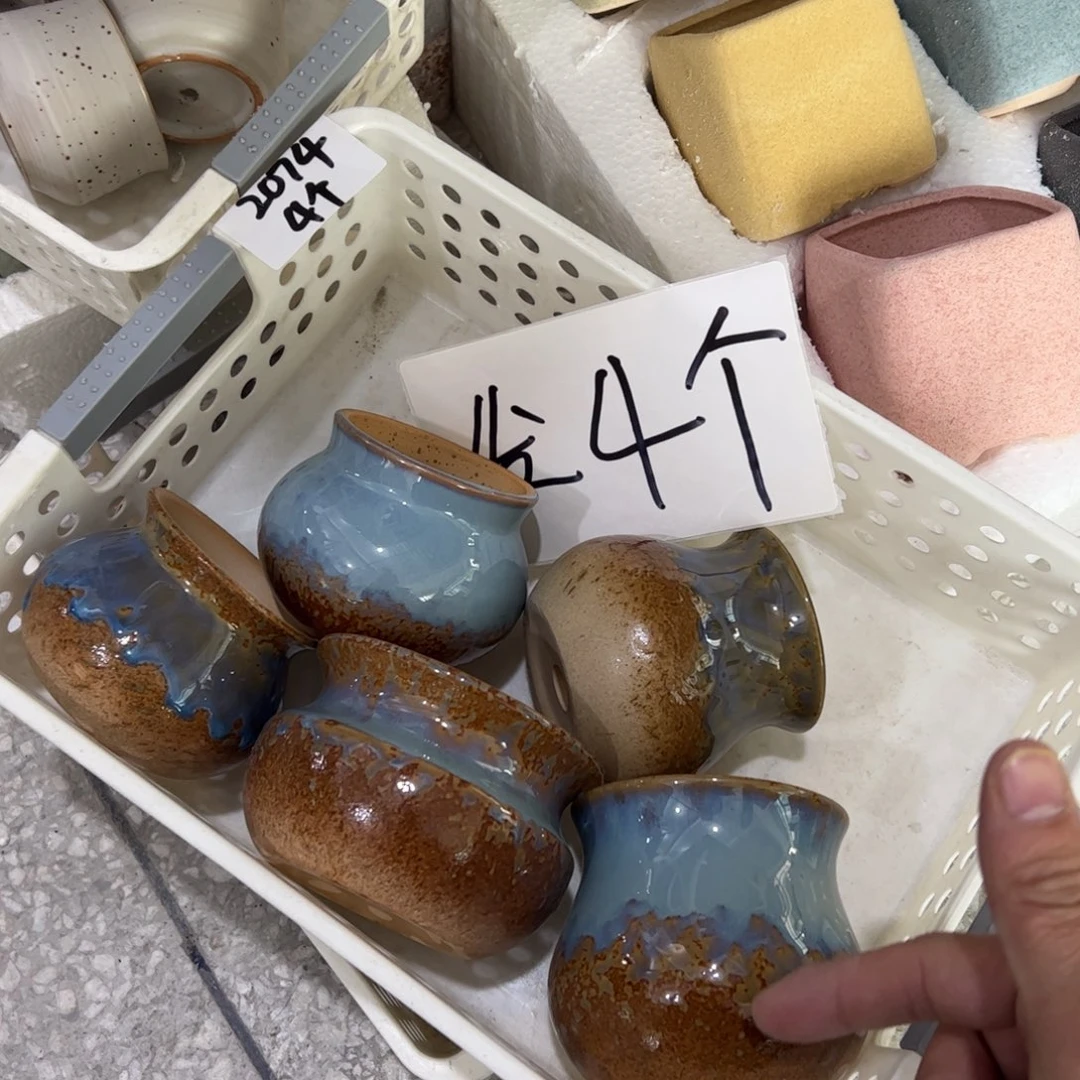 陶瓷陶瓷多肉花盆@@2074