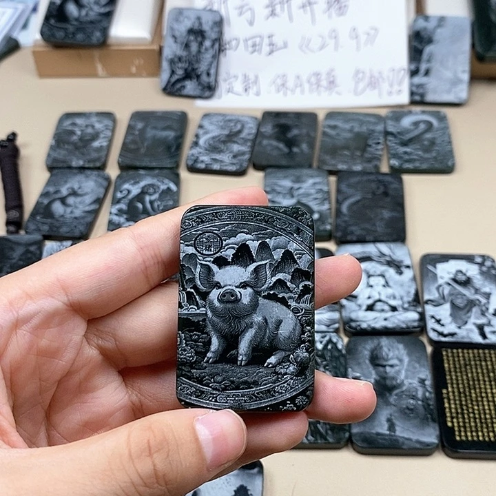 颈饰未镶嵌和田玉