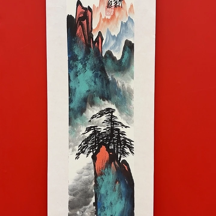 国画姜国华老师出书原作