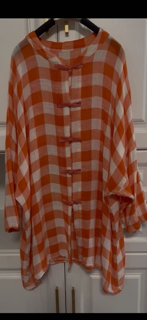 新中式麻衫休闲夏季宽松