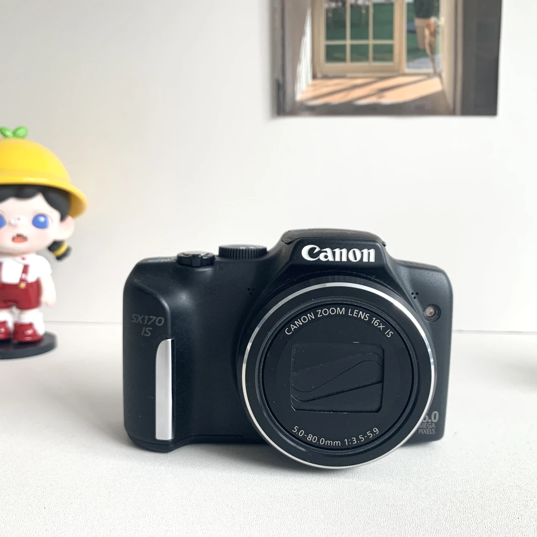 9新 Canon/佳能 Sx170黑色1600万像素16倍变焦 人像光感冷白