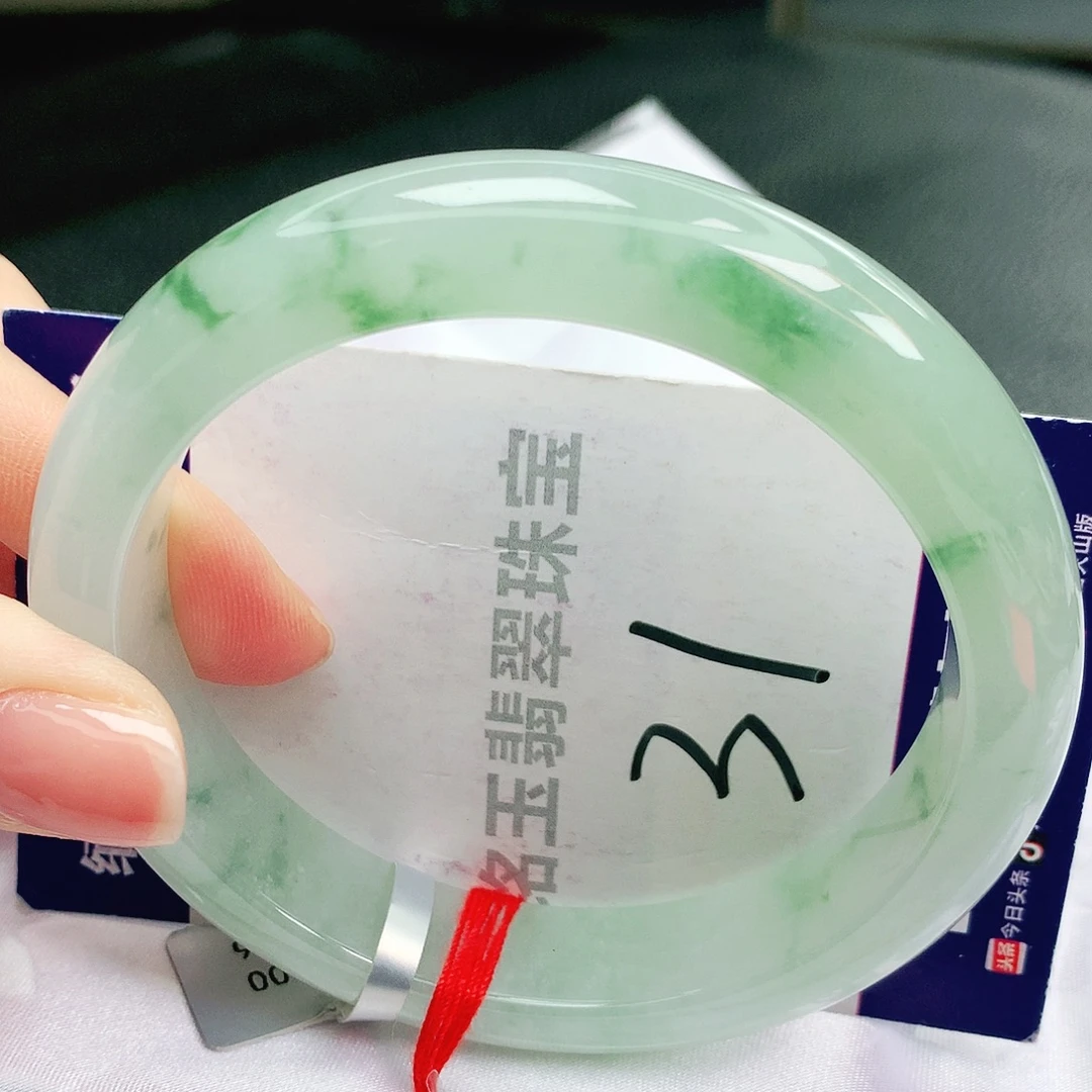 翡翠未镶嵌手镯缅甸天然a货翡翠手镯