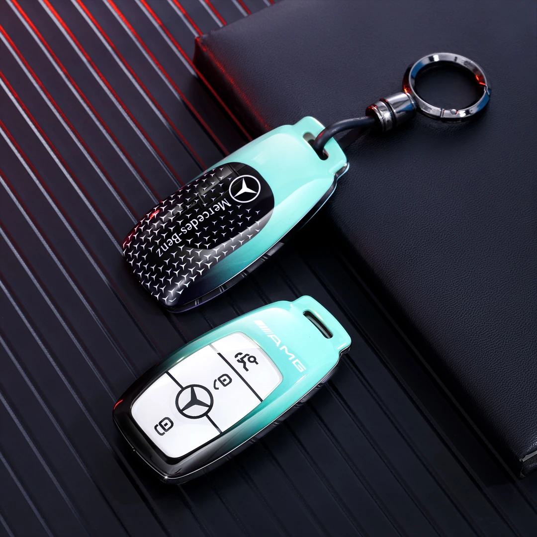 新款奔驰c260lglc300glc400glc350glc260glb220E钥匙套男女高级感