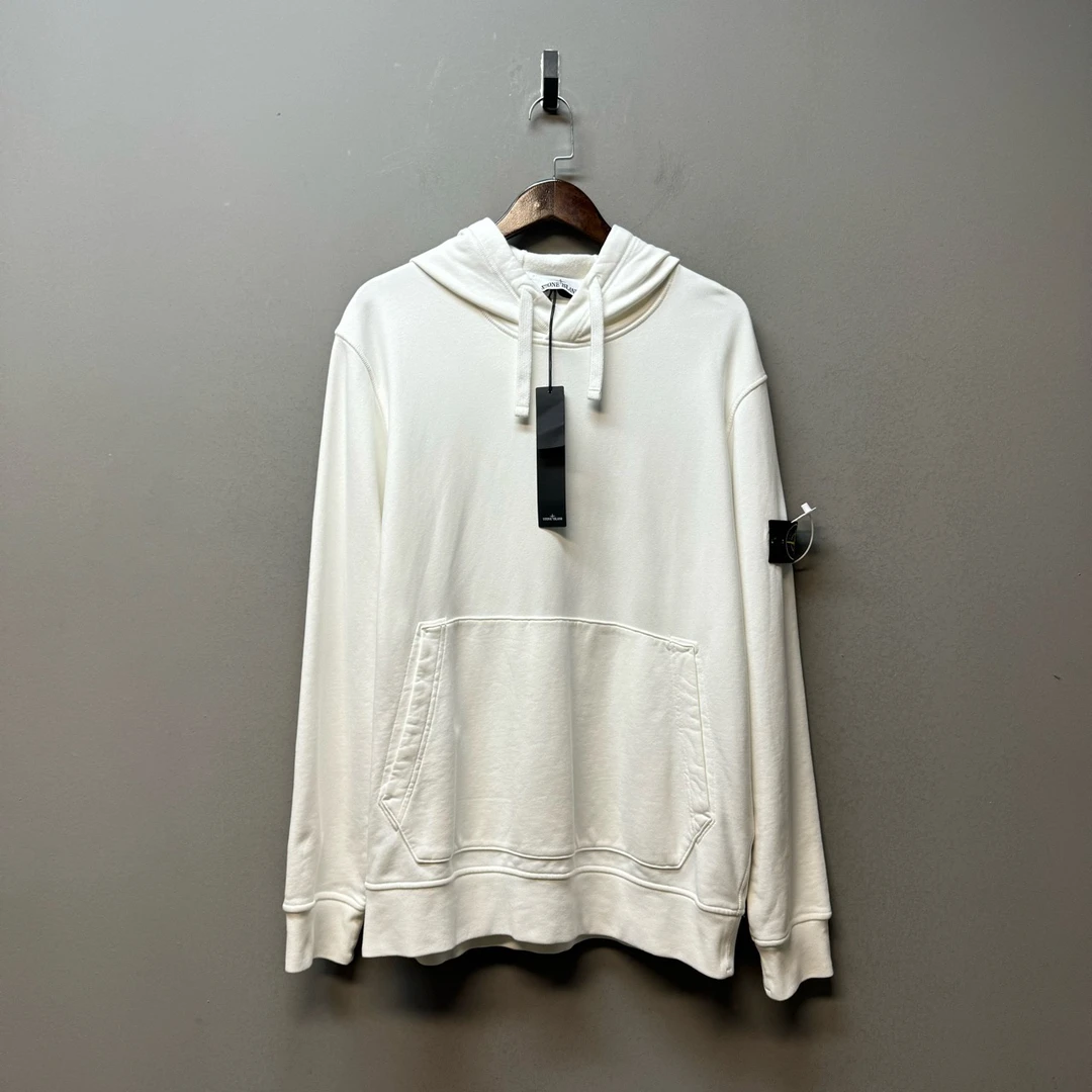 09312 stone island 白色 连帽卫衣 xxl
