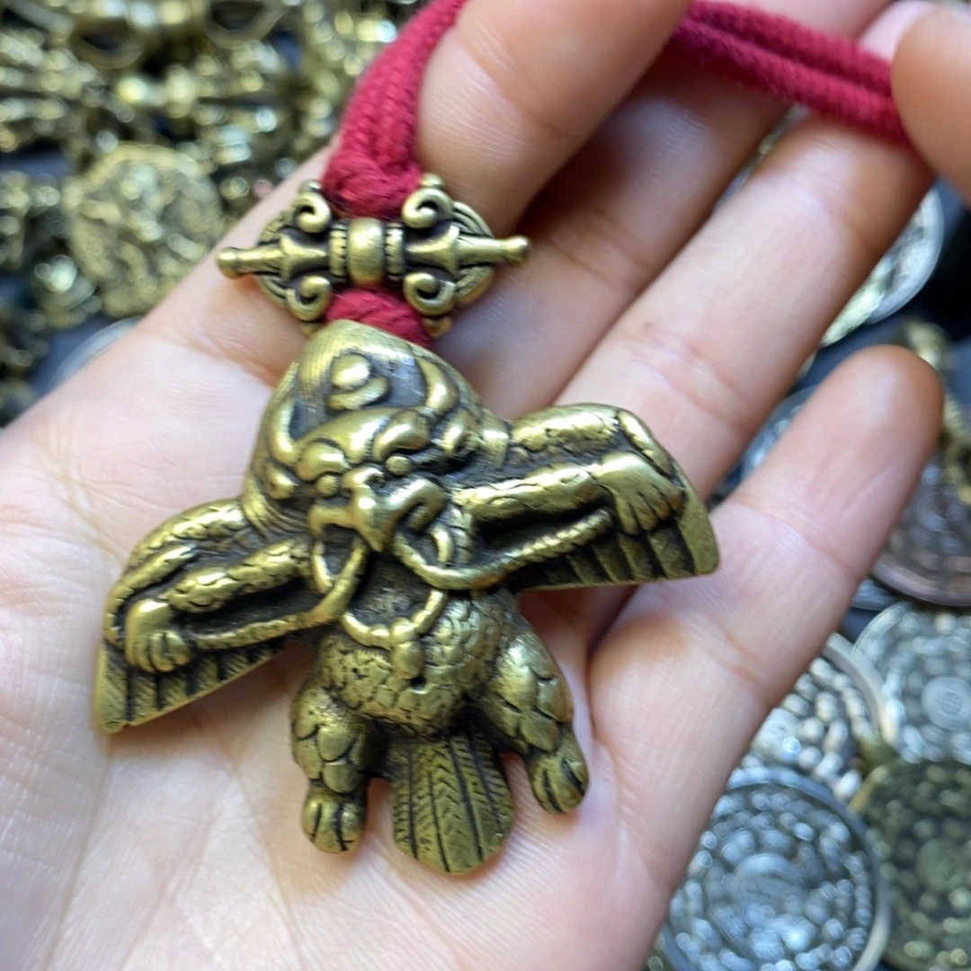 藏式大鹏鸟搭配挂件