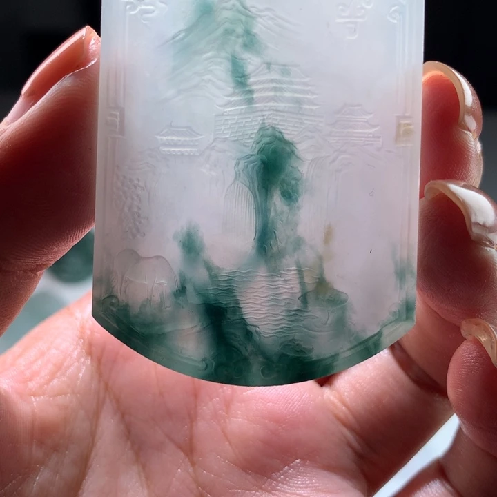 未镶嵌定制翡翠秋****水