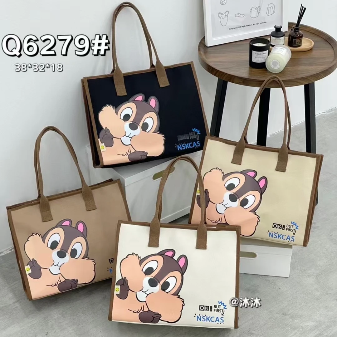 休闲大容量帆布包通勤托特补课单肩妈咪包 来啦价格超级美丽