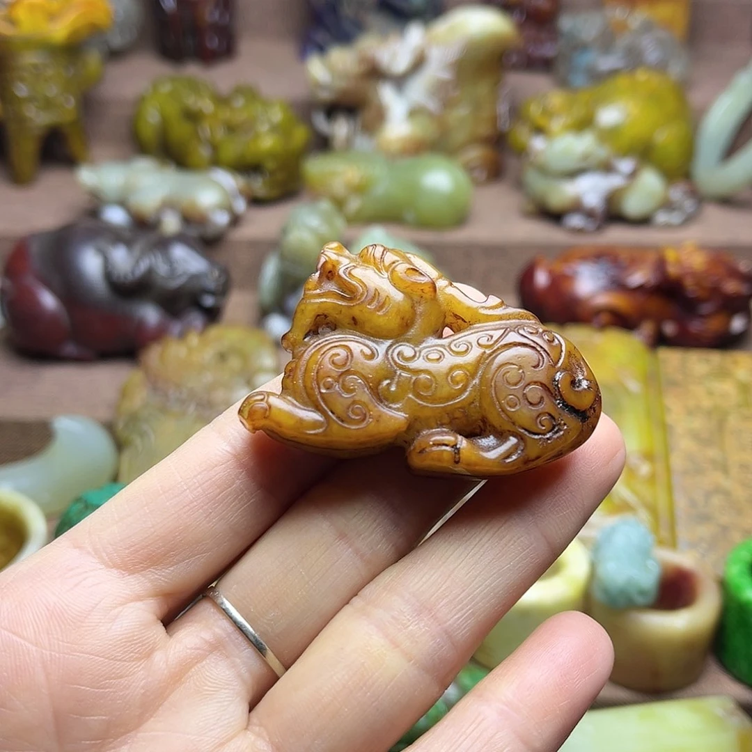 白玉菩提吊坠70。。