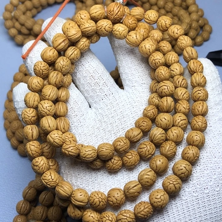 桃核吊坠用****3野生肠纹脖挂