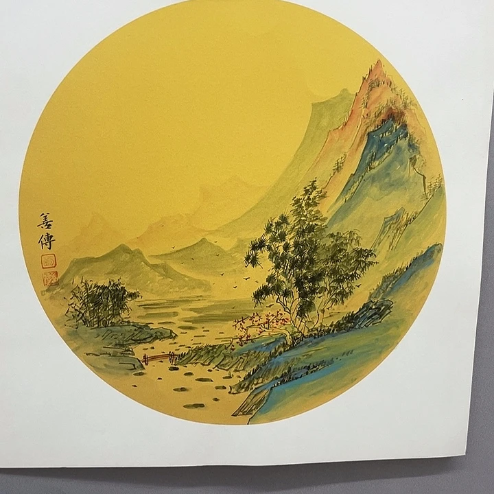 国画纯手绘国画山水画闪购链接
