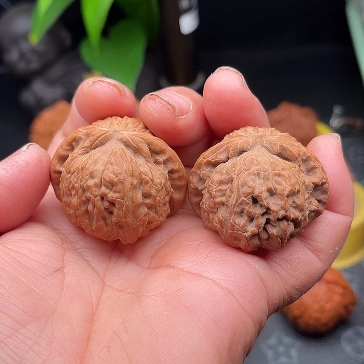 桃核把件全品白狮头边39