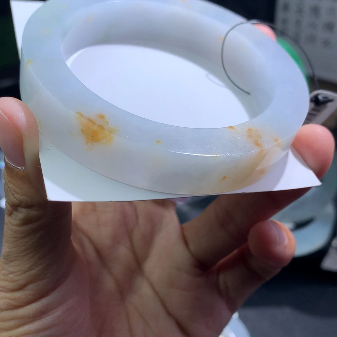 未镶嵌翡翠手镯定制翡翠秀*